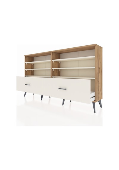 Arges Konsol 6 Raflı 2 Çekmeceli 176x30x99 Çam-aytaşı Aytası/aytası - Atlas Çam Arges Konsol 6 Raflı 2 Çekmeceli 176x30x99 Çam-aytaşı Aytası/aytası - Atlas Çam