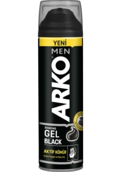Arko Men Black Aktif Kömürlü Tıraş Jeli 2 x 200 ML
