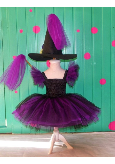 Pano Kids Halloween Kostümü Fuşya