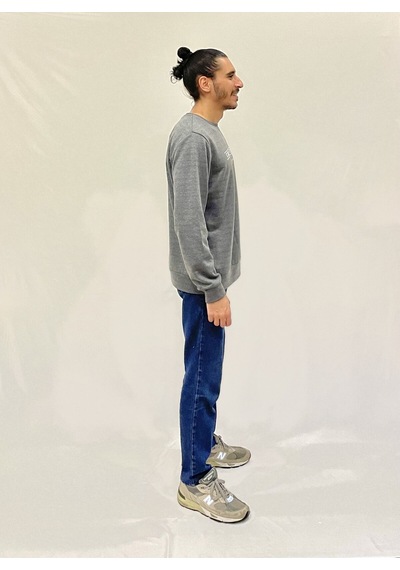 Erkek Bisiklet Yaka Rahat Kalıp 3 İplik Kalın Californıa Baskılı Sweatshirt Spr24sw32 Antrasit Erkek Bisiklet Yaka Rahat Kalıp 3 İplik Kalın Californıa Baskılı Sweatshirt Spr24sw32 Antrasit
