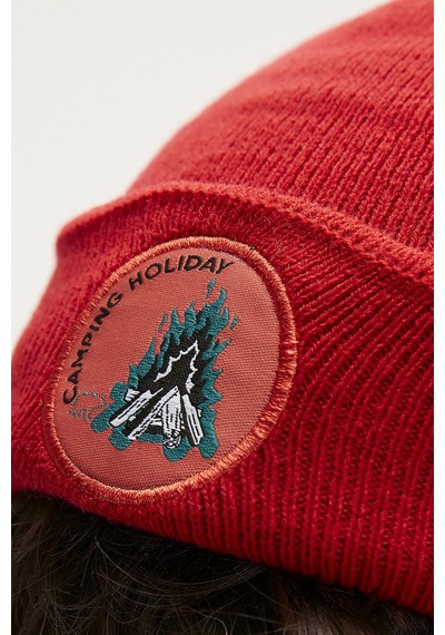 Bad Bear Bonfire Crimson Red Kırmızı Bere