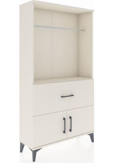 Arges Dolap Tek Raflı Tek Çekmeceli Tek Askılı 88x30x163 Ayta... Aytaşı Arges Dolap Tek Raflı Tek Çekmeceli Tek Askılı 88x30x163 Ayta... Aytaşı