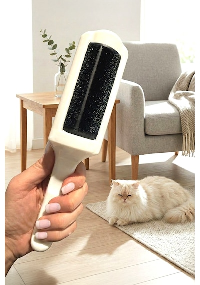 Myclean Hazneli Kedi Köpek Evcil Hayvan Kazak Kıyafet Elbise Halı Yatak Tüy Temizleyici