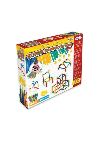 03461 Super Bambu Cubuklari 200 Parça
