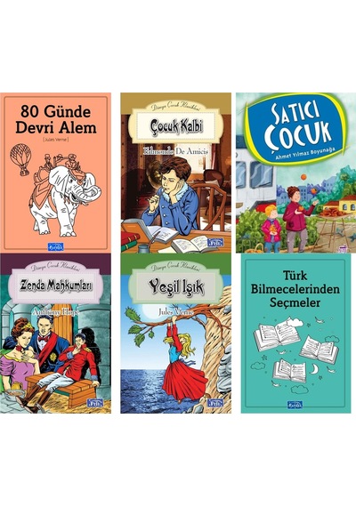 Parıltı Yayınları 80 Günde Devri Alem Çocuk Kalbi Yeşil Işık Ve Timaş Satıcı Çocuk