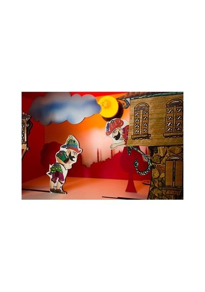 Woodact Hacivat Ve Karagöz Drama Oyun Sahnesi & Gece Lambası - 26515810