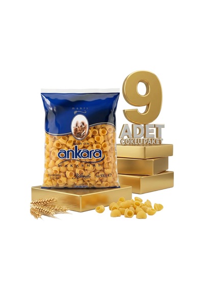 Ankara Mantı Makarna 9x500 Gr
