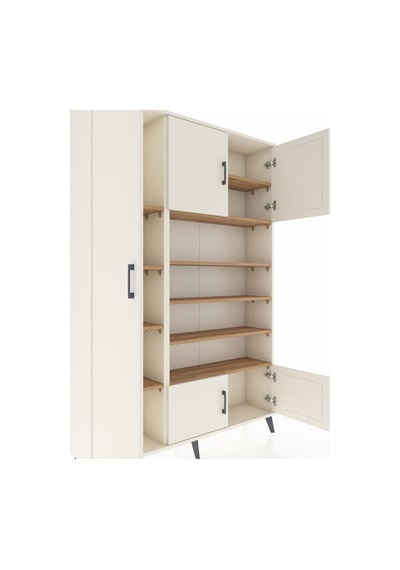 Arges Dolap 10 Raflı 5 Kapaklı 132x30x195 Aytaşı-aytaşı/çam Aytaşı Arges Dolap 10 Raflı 5 Kapaklı 132x30x195 Aytaşı-aytaşı/çam Aytaşı