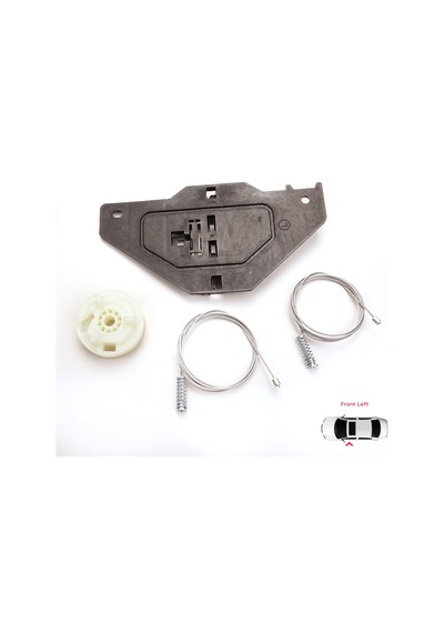 Ön Sol Cam Kriko Set Peugeot Partner Berlingo 2 B9 2008-2018 İçin Standart