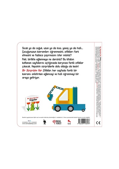 Bir Sürprizim Var - Zıtlıklar - Agnese Baruzzi - Masalperest