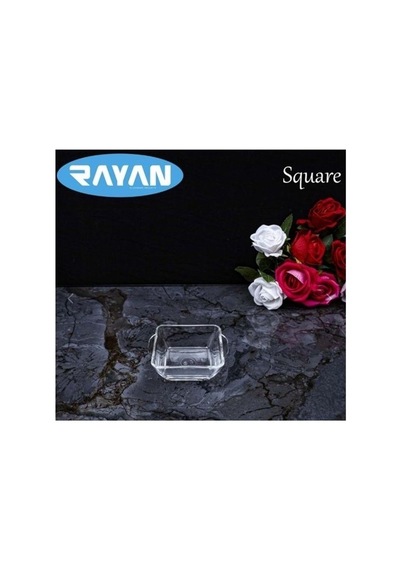 Northcity Square Tekli Kare Cam Kahvaltılık Kase Royaleks-25057