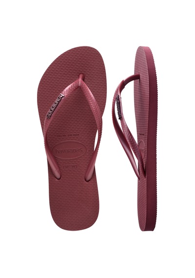 Havaianas Slım Logo Metallıc Parmak Arası Terlik 4119875 4119875 9339 Amarant Rengi