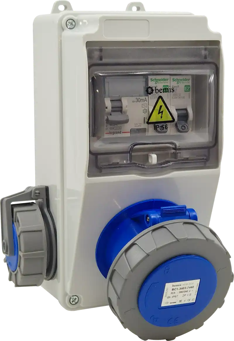 Bemis Ip66 Mobil Kombinasyon Panosu Bd1m6119-1020-x Ip44