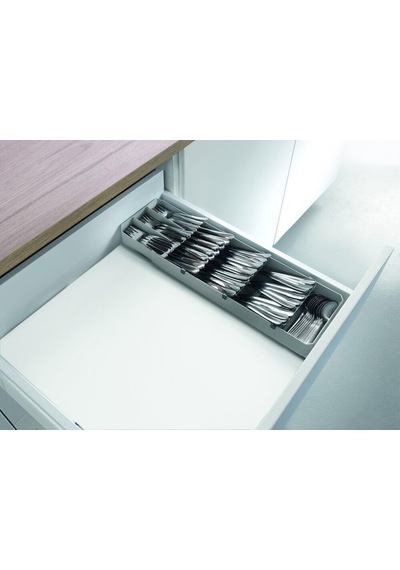 Çatal Bıçak Takımı Düzenleyici, Gri Ve Siyah, 40-49 Cm Gri Ve Siyah.