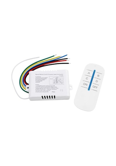 Weko Wk-28838 4 Kanallı Uzaktan Kumandalı Aydınlatma Kontrol Anahtarı Avize Modülü