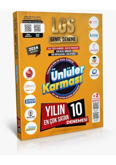 Ünlüler Karması Lgs 10 Lu Deneme 2024