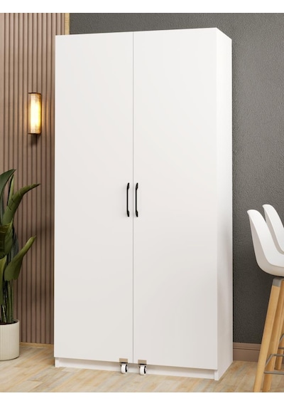 Kuzeylife Novensa Çok Amaçlı Erzak-kiler Dolabı İki Kapaklı Beyaz Beyaz Kuzeylife Novensa Çok Amaçlı Erzak-kiler Dolabı İki Kapaklı Beyaz Beyaz