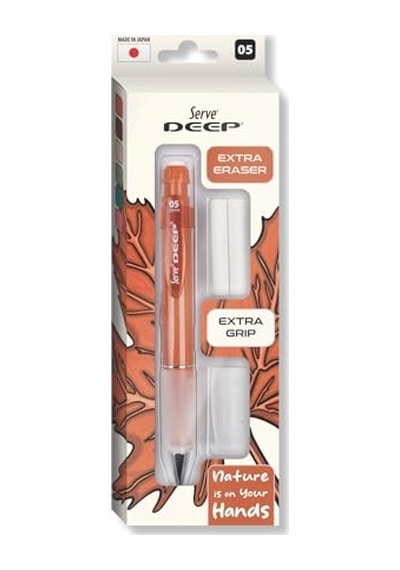 Deep Klm &amp Grıp&amp Sılgı Yedeklı Set 05mm Kıremıt Genel