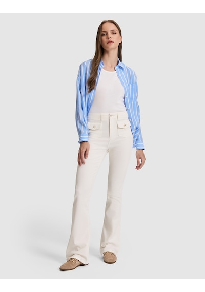 Pierre Cardin Kadın Ekru Pantolon Jean 50324048-vr019