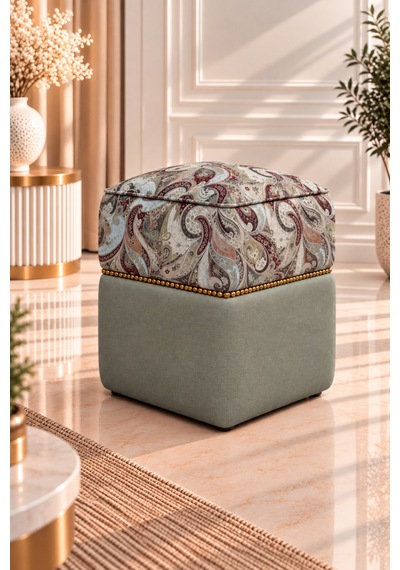 Şahzar Premium Desenli Kare Puf 40x40x48 Cm Lüks Dekoratif Puf, Paisley Desenli, Gold Boncuk Detaylı Çok Amaçlı Puf Yeşil Desenli - 936695820 Yeşil Desenli Şahzar Premium Desenli Kare Puf 40x40x48 Cm Lüks Dekoratif Puf, Paisley Desenli, Gold Boncuk Detaylı Çok Amaçlı Puf Yeşil Desenli - 936695820 Yeşil Desenli