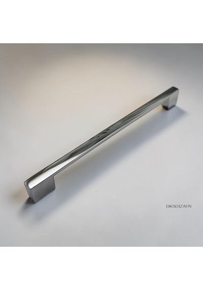 5 Adet Nergis Krom Dolap Kulpu 4 Delikli Çift Ölçülü Metal Mobilya Kulpu 96 128/160 192/224 256 Mm 96- Diğer