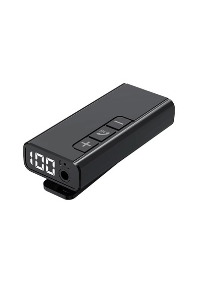 Handsfree Kablosuz Araç Adaptörü Gr13 Bluetooth Alıcı 2 Cihaz Eşleşme