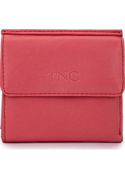 Tamer Tanca Unisex Hakiki Deri Pembe Cüzdan 688 1415 Czdn Y25 Pembe Pembe