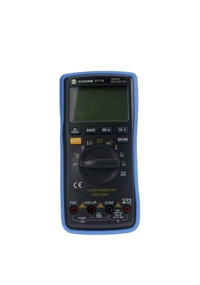 Dt-17n True Rms Otomatik Dijital Multimetre 1000v/10a, Sıcaklık Ölçümlü, Elektronik Ve Telefon Tamiri İçin