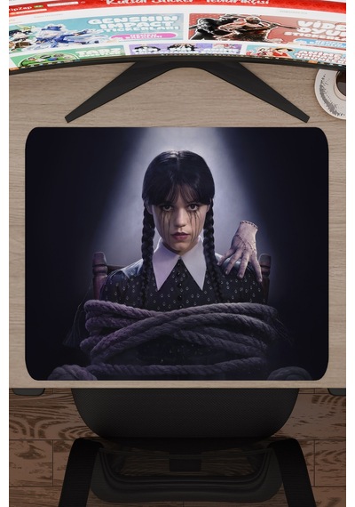 Wednesday V4 48x40 Xl Gaming Kauçuk Kaymaz Taban Mouse Pad Fare Altlığı