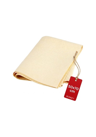 Güderi Oto Kurulama Bezi 50x70 Cm, Büyük Boy Ultra Emici Araç Kurulama Havlusu, Yıkanabilir Sentetik Araba Güderi Bezi