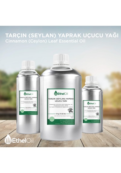 Tarçın Seylan Yaprak Uçucu Yağı - 500 Gr - Saf Ve Doğal Uçucu Yağ 500 G