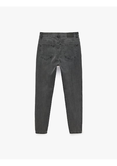 Koton Pamuklu Normal Bel Dar Paça Cepli Skinny Push Up Denim Pantolon - Skinny Push Up Fit Jean Gri 7wal40110md Koton Pamuklu Normal Bel Dar Paça Cepli Skinny Push Up Denim Pantolon - Skinny Push Up Fit Jean Gri 7wal40110md