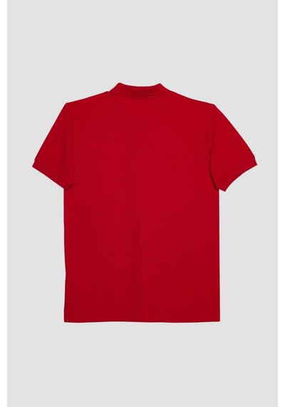 Tudors Erkek Slim Fit Dar Kesim Pamuklu Yumuşak Dokulu Serin Tutan Kumaş Düz Pike Kırmızı Polo Yaka Tişört-31632-kırmızı Kırmızı Tudors Erkek Slim Fit Dar Kesim Pamuklu Yumuşak Dokulu Serin Tutan Kumaş Düz Pike Kırmızı Polo Yaka Tişört-31632-kırmızı Kırmızı