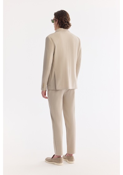 Avva Erkek Bej Mono Yaka Torba Cepli Çift Yırtmaç Astarsız Bi-stretch Comfort Fit Ceket A61y4012 Avva Erkek Bej Mono Yaka Torba Cepli Çift Yırtmaç Astarsız Bi-stretch Comfort Fit Ceket A61y4012