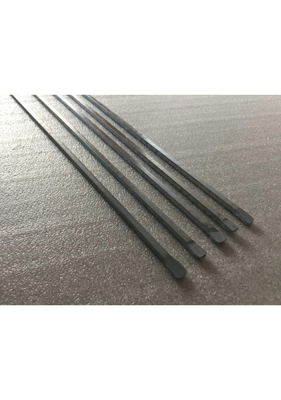 Kare Çöp Şiş Ciğer Şiş Tavuk Şiş Kuşbaşı Et Şişi 10 Adet 70 Cm 5 N11.373