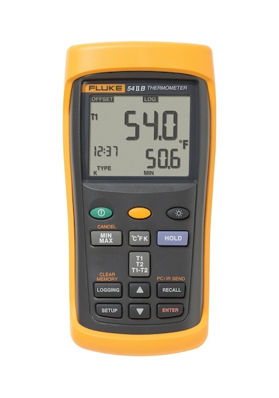 Fluke 54 ii Çift Girişli Dijital Termometre