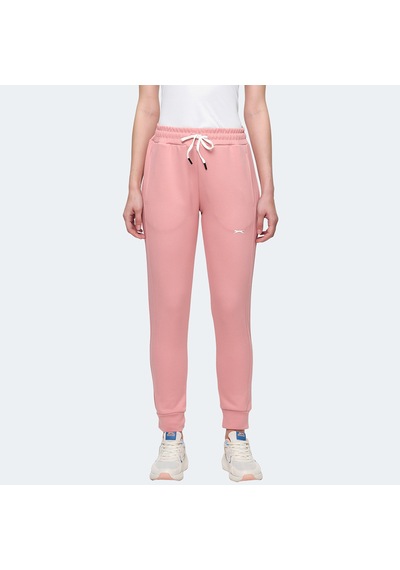 Slazenger VEVA Kadın Cepli Pembe Eşofman Altı