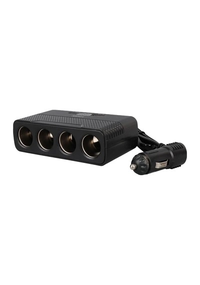 12v-24v 4 Port Araç Çakmak Çoğaltıcı 1 Type C 1 Usb Şarj Girişleri 120w