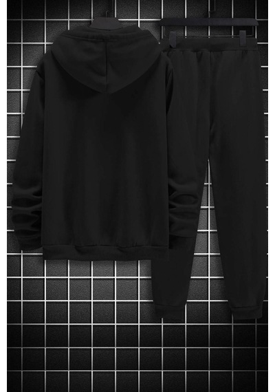 Uyguntarz Unisex Celtics Eşofman Takımı Siyah