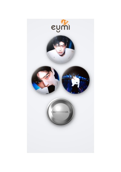Stray Kids Karma Albüm Karma Versiyonu Seungmin 3'lü Metal Rozet Seti 58mm İğneli Buton Çanta Yaka Rozeti Çok Renkli
