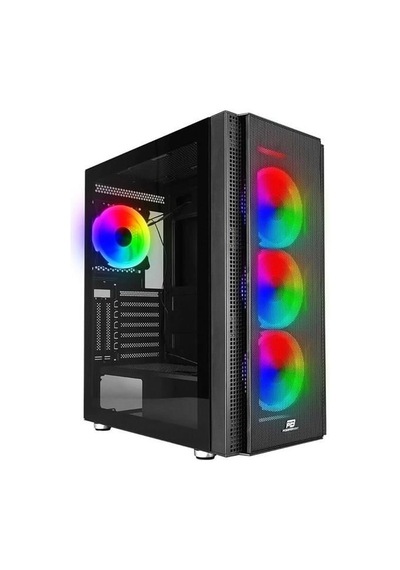 Powerboost Vk-g3506s 4-rgb Rıgn Fanlı Gamıng Mıd-tower Pc Kasası