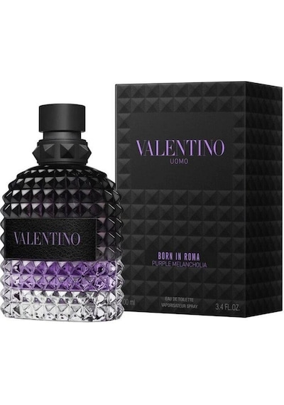 Valentino Uomo Born İn Roma Purple Melancholia Edt 100 Ml Erkek Parfümü Odunsu