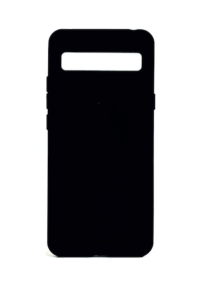 Tcl 10 Plus Kılıf Kamera Korumalı Silikon Rubber Arka Kapak Siyah