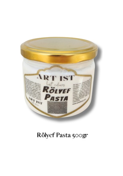 Rölyef Pasta 500gr - Ahşap, Taş Tozu, Hobi, Dıy