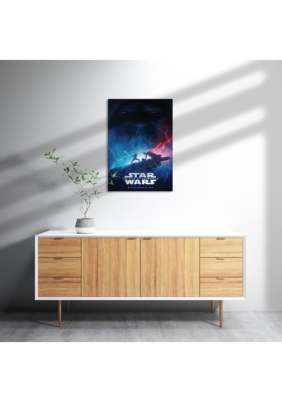 Cakasepetim Star Wars 20 Aralık Afiş Ahşap Mdf Tablo