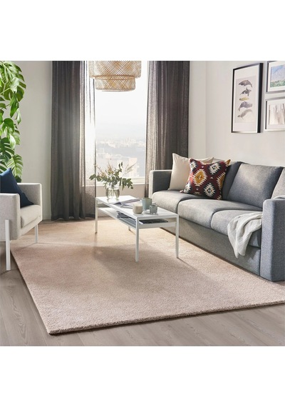 Ikea Beyaz Modern Halı - Büyük Halı Kırık Beyaz