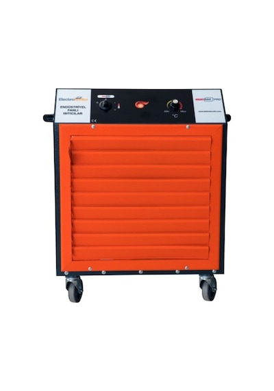 Electrokonfor Pro 40.000w Trifaze Elektrikli Fanlı Isıtıcı 20000w / 40000w Siyah