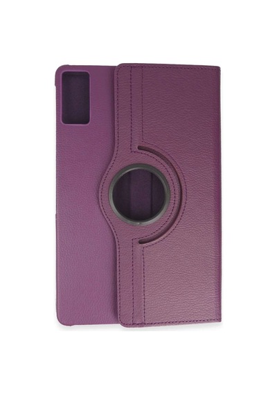 Redmi Pad Se Kılıf 360 Tablet Deri Kılıf - Mürdüm Diğer