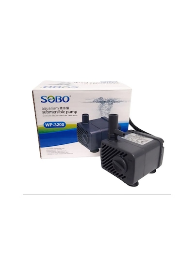 Sobo Wp-3200 Akvaryum Kafa Motoru 5W 300 Lt/Saat
