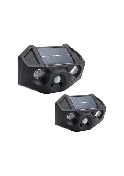 Sh Powermaster Pm-29074 Beyaz Ve Kırmızı Renkli Hareket Sensörlü Solar Bahçe Aydınlatması Najmaddin